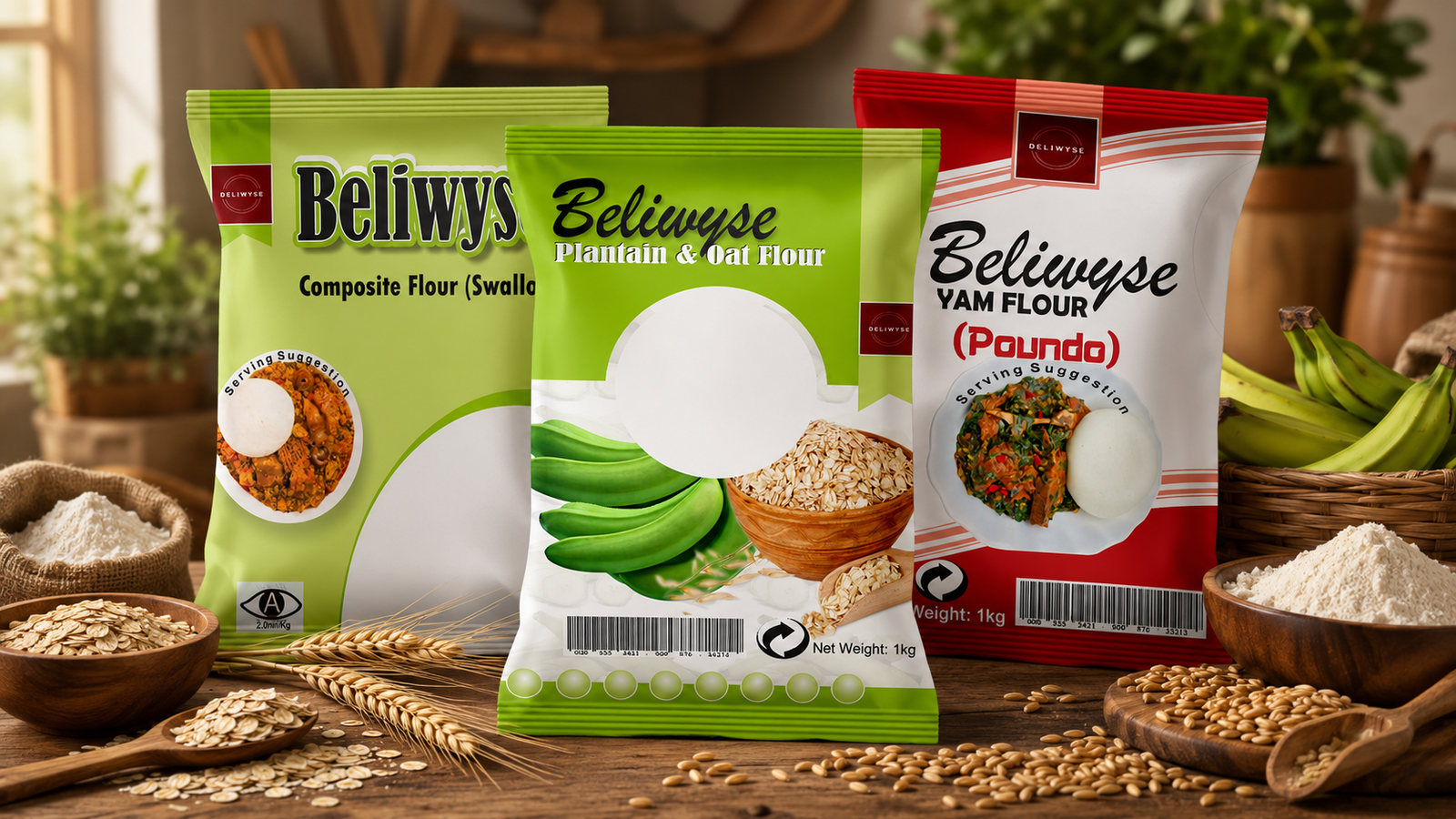 Beliwyse flour products by Good Friends Food Ventures